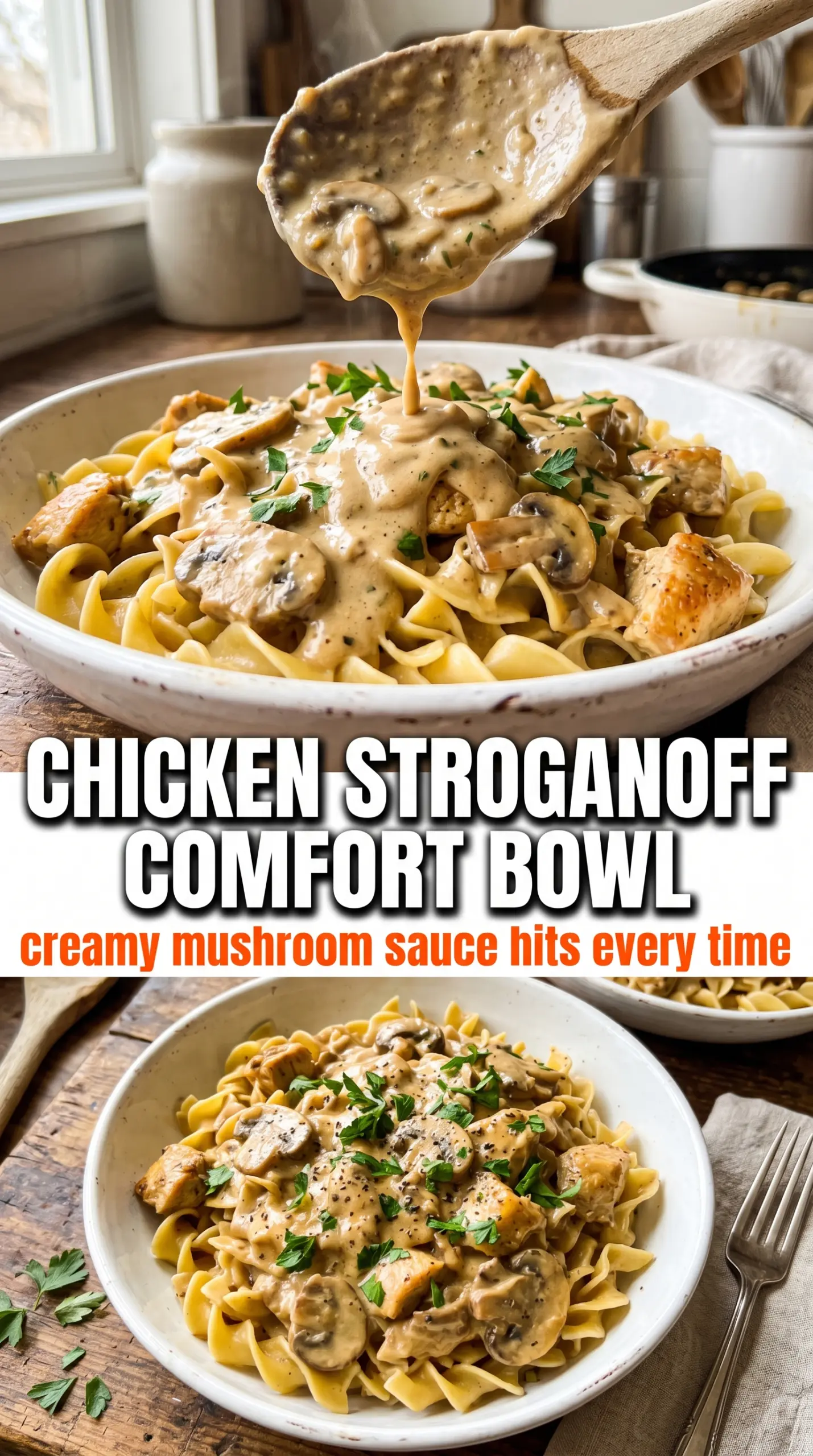 Baked chicken with sauce on a plate