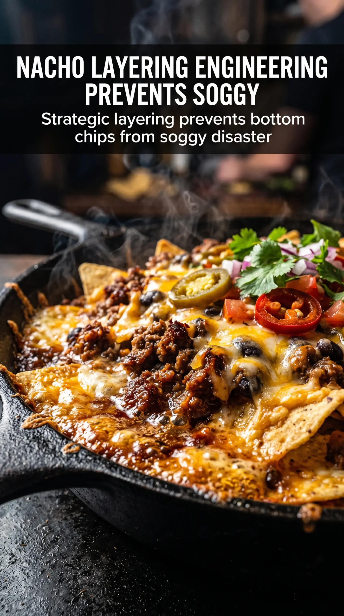 Easy Nachos cheesy loaded party food