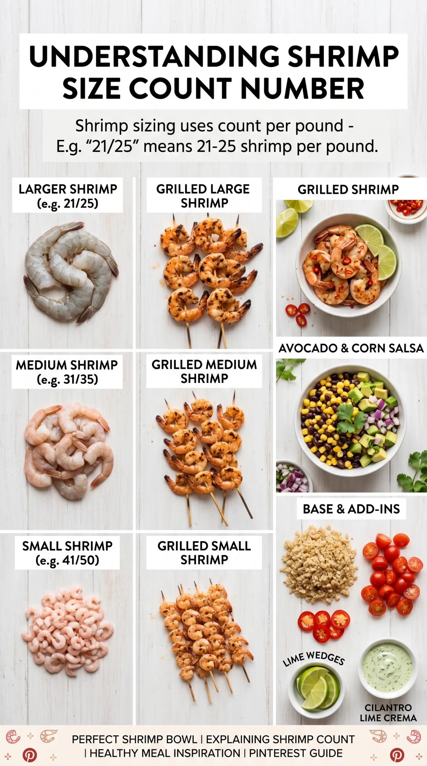 Grilled Shrimp Bowl with Avocado and Corn Salsa colorful fresh lime