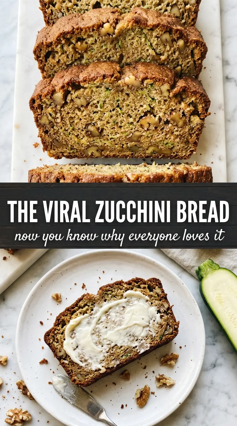 Joanna Gaines zucchini bread moist cinnamon loaf