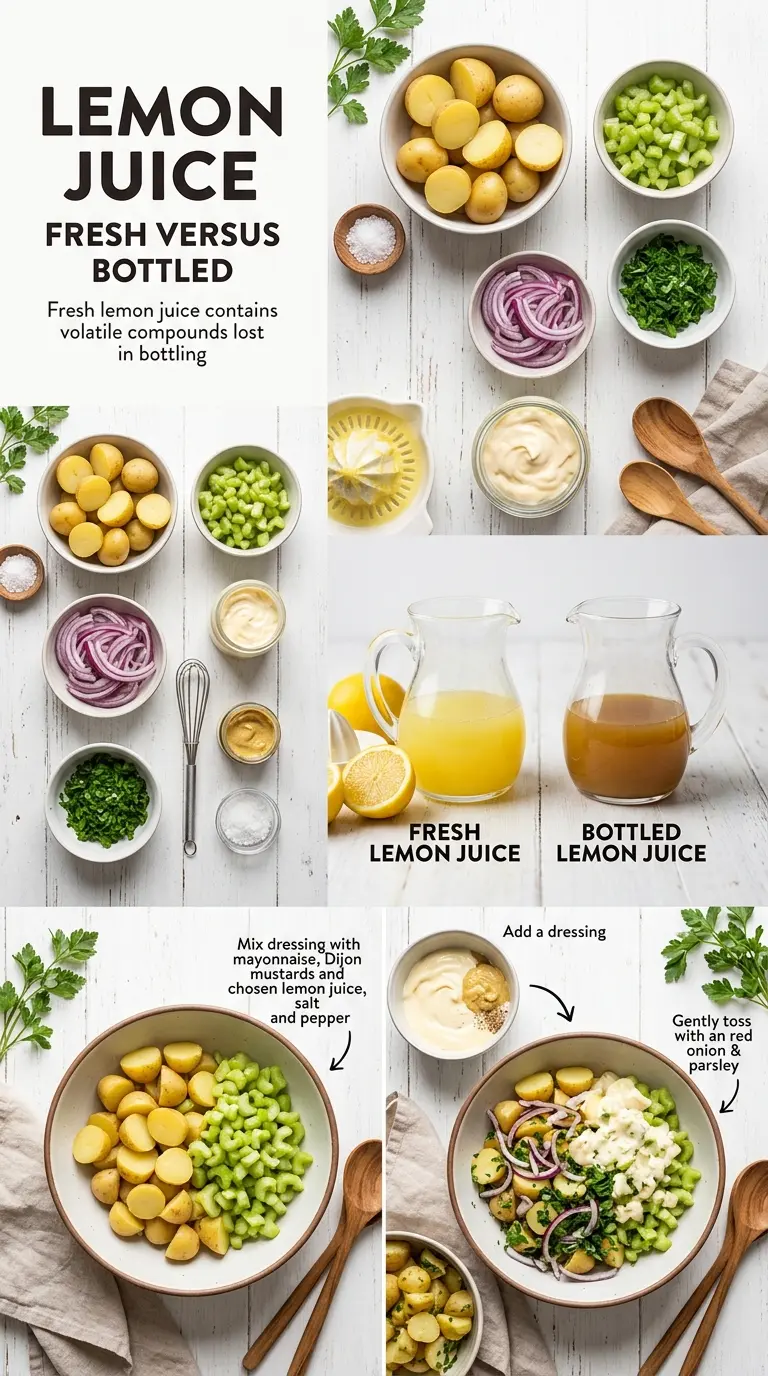 Lemon Potato Salad bright tangy potatoes