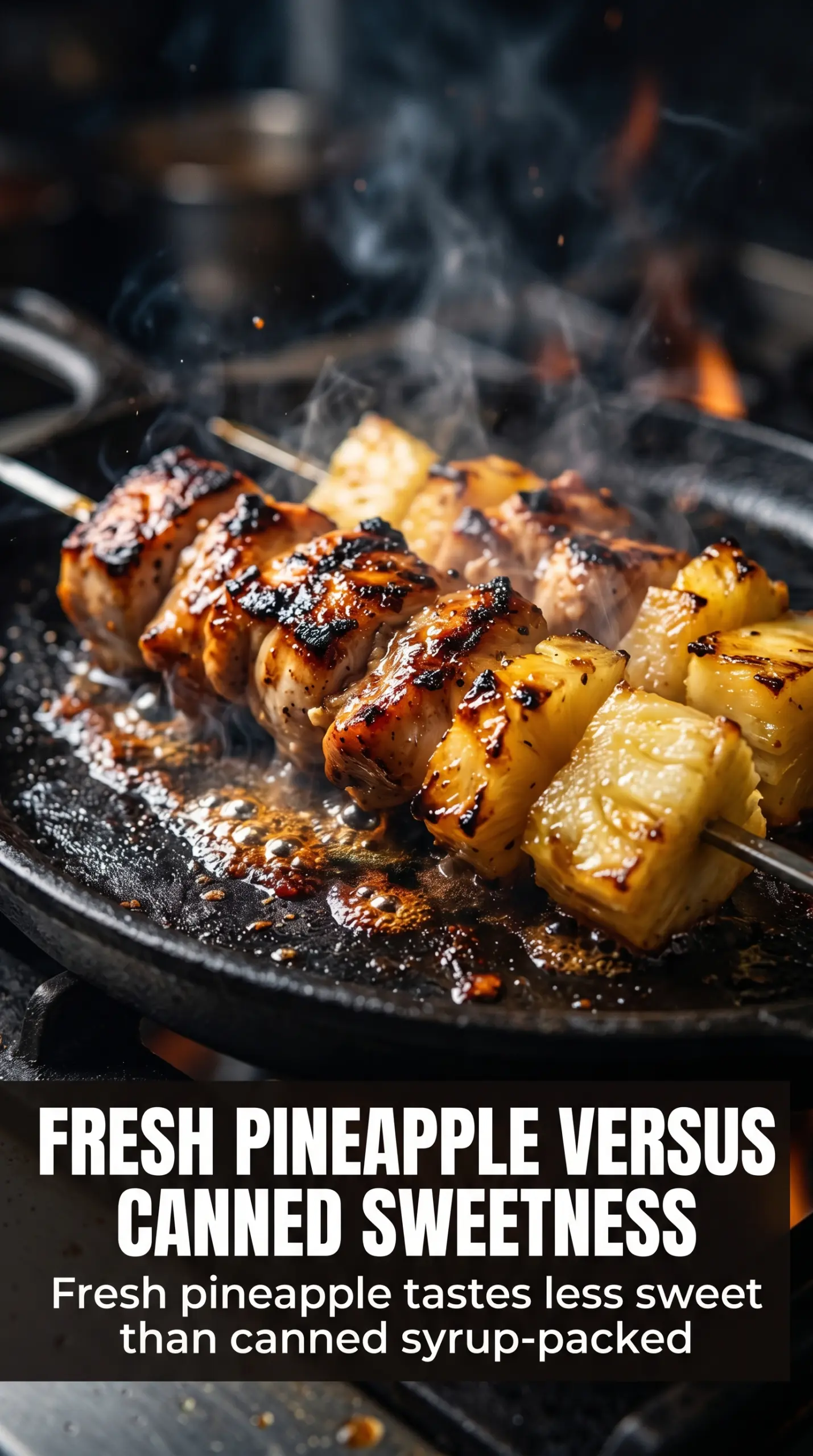 Pineapple Chicken Kabobs colorful grilled skewers