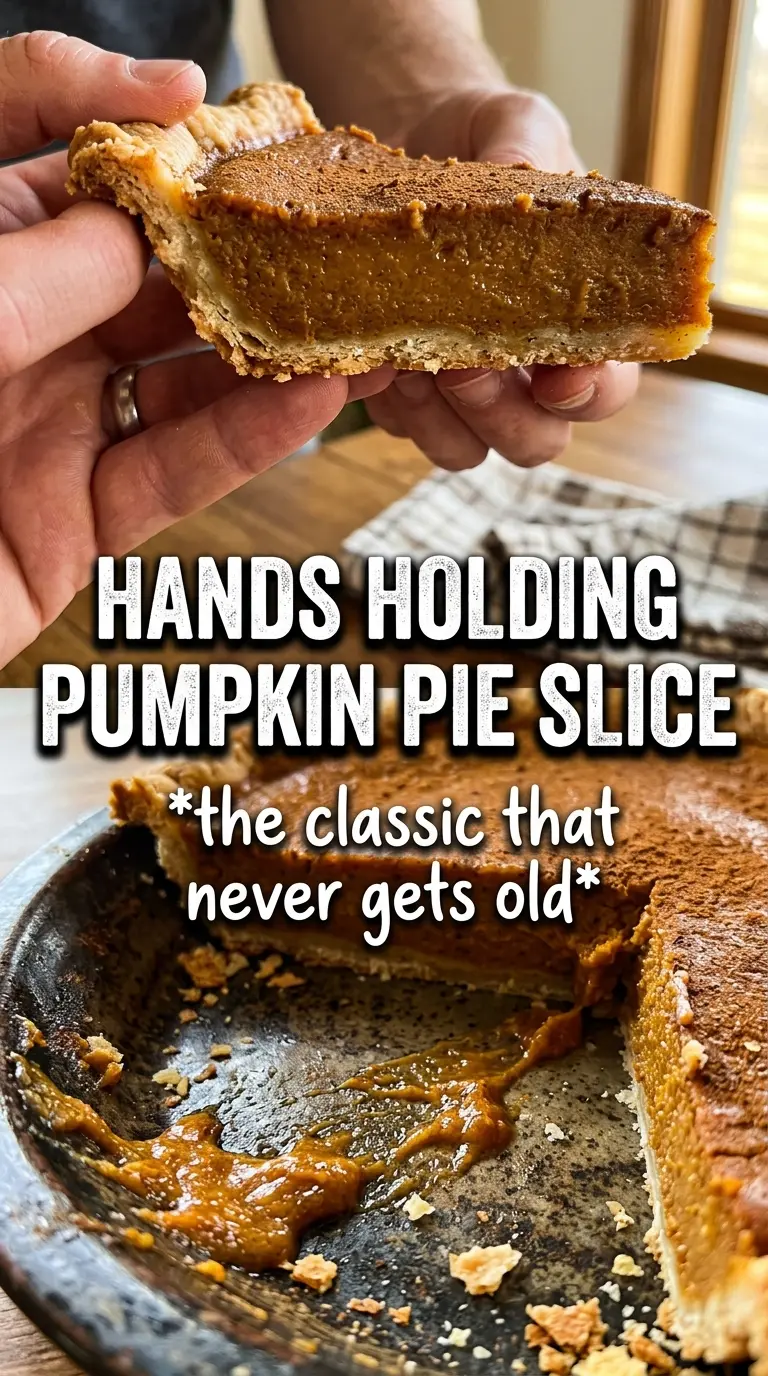Classic Pumpkin Pie silky custard, flaky crust, warm spice