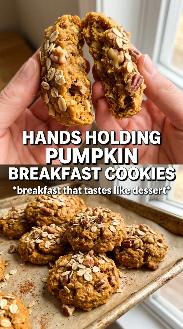 Pumpkin Breakfast Cookies pumpkin spice oats