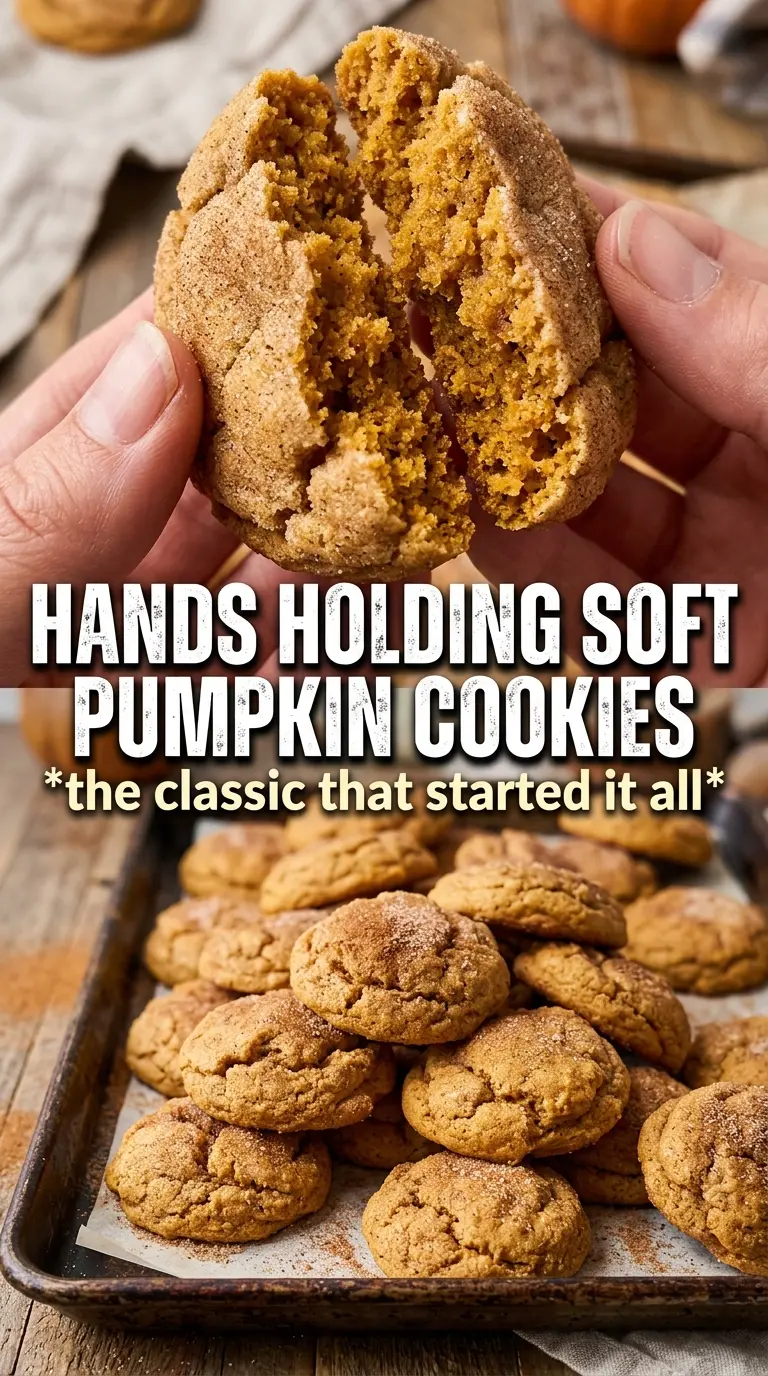 Pumpkin Cookies soft glazed pumpkin spice