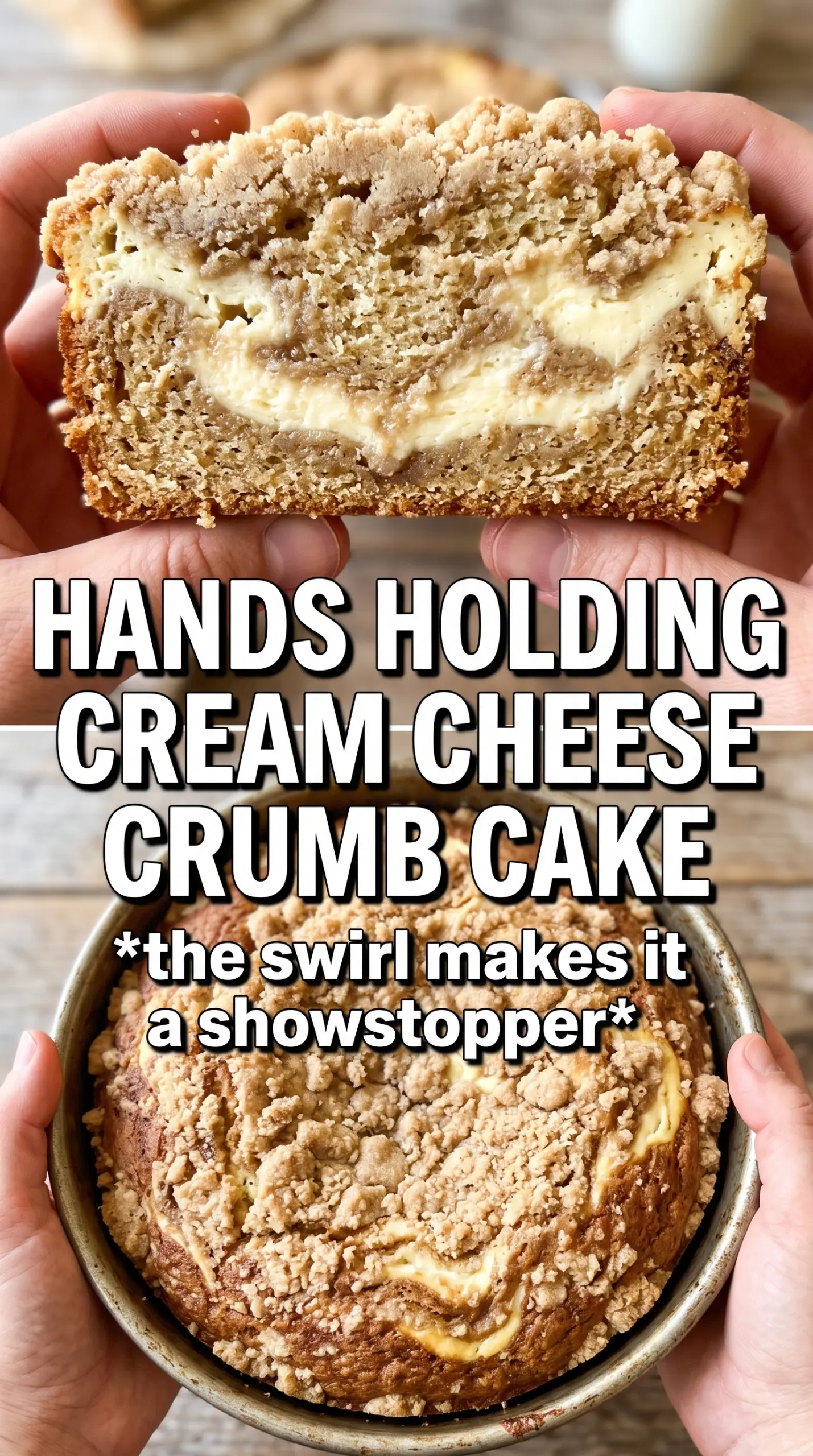 Pumpkin Cream Cheese Crumb Cake creamy crumbly spiced