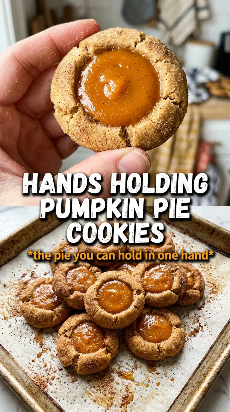 Pumpkin Pie Cookies pastry cups creamy pumpkin spice