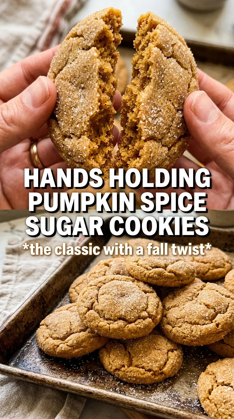 Pumpkin Spice Sugar Cookies warm spiced decorated