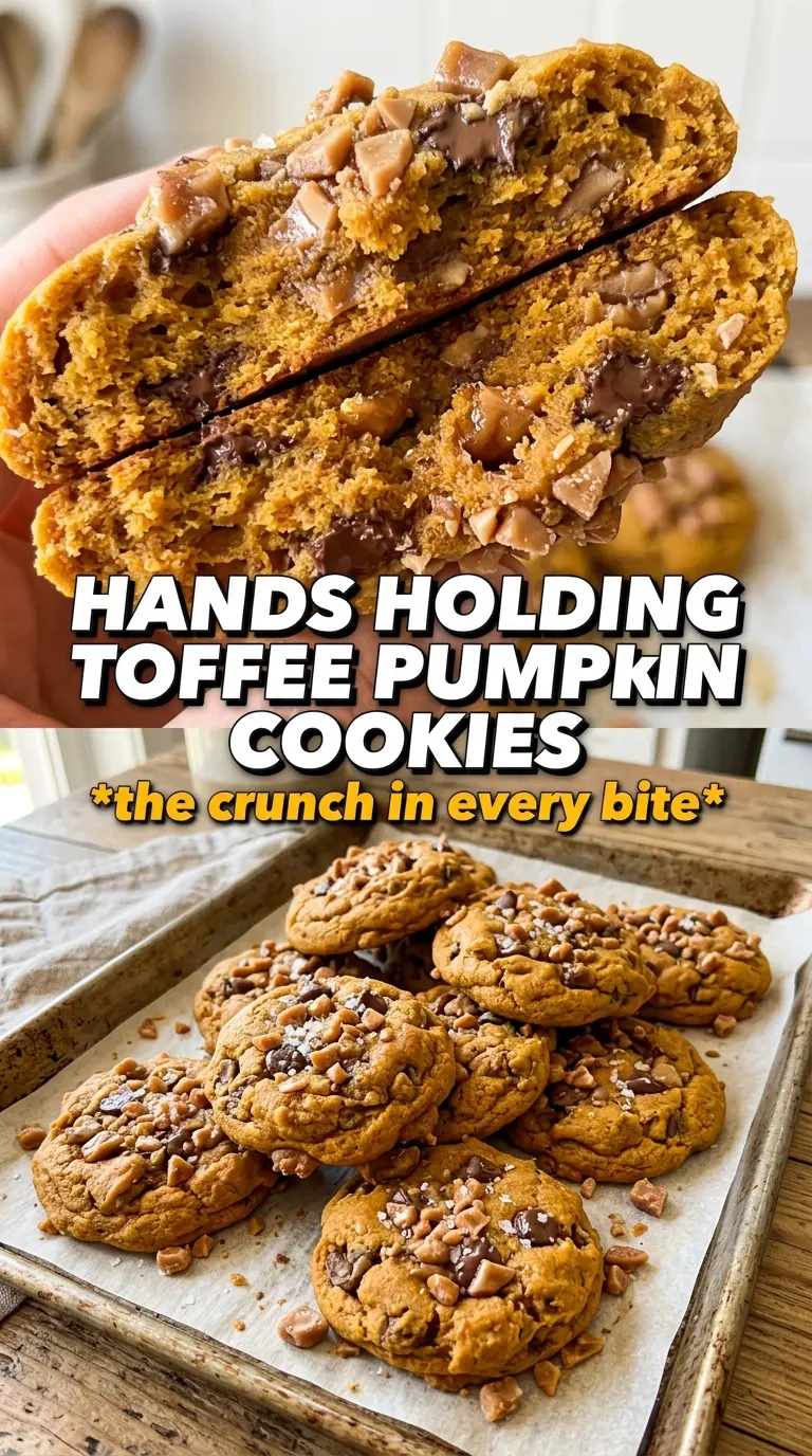 Pumpkin Spice Toffee Rollout Cookies, spiced, glazed, cut-out